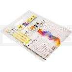 Набор кистей Silwerhof Color (набор 15шт) пони круглая №1,2,3,4,5/плоская №1/2, 1/4, 4/круглая №3,5/плоская №1/2, 4, 8/синтетика веерная №4, фото3