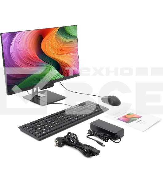 Моноблок Digma Action 21.5' Full HD N95 (1.7) 8Gb SSD 256Gb UHDG 600 CR Windows 11 Professional GbitEth WiFi BT 36W клавиатура мышь Cam черный 1920x1080