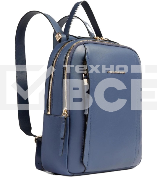 Рюкзак женский Piquadro Circle CA5566W92/BLU4 синий кожа
