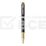 Ручка роллер Parker IM Premium T323 (CW1931660) Black GT, F, черные чернила, подарочная коробка, фото2