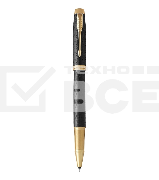 Ручка роллер Parker IM Premium T323 (CW1931660) Black GT, F, черные чернила, подарочная коробка