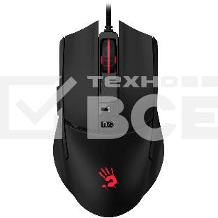 Мышь проводная A4Tech Bloody L65 Max черный, 12000 dpi, USB, кнопки - 7