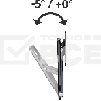 Кронштейн для телевизора Hama H-118110 черный, 75'-75' макс. 50 кг, настенный, поворотно-выдвижной и наклонный, фото4