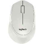 Мышь беспроводная Logitech M330 SILENT PLUS белый, 1000 dpi, радиоканал, USB, кнопки - 3, фото 1
