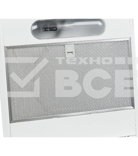 Вытяжка каминная Maunfeld Aire 50 белая, 50 см, 500 куб. м/ч, 48 дБ