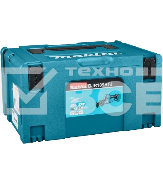 Сабельная пила Makita DJR189RTJ аккум. 3100ход/мин ДА