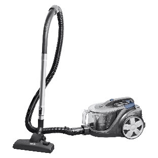 Пылесос BBK BV1900 серый/синий, 400/2200 Вт, уборка сухая, пылесборник контейнер 3 л