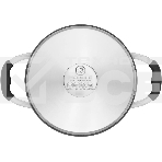 Кастрюля Rondell Stern RDS-019, 4.7л, 24см, с крышкой, серый, фото3