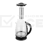 Чайник электрический Kitfort КТ-6145 2л. 2200Вт черный/серебристый (корпус: пластик/стекло), фото4