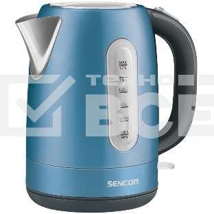 Чайник электрический Sencor SWK 1772BL 1.7 л, 2150 Вт, синий