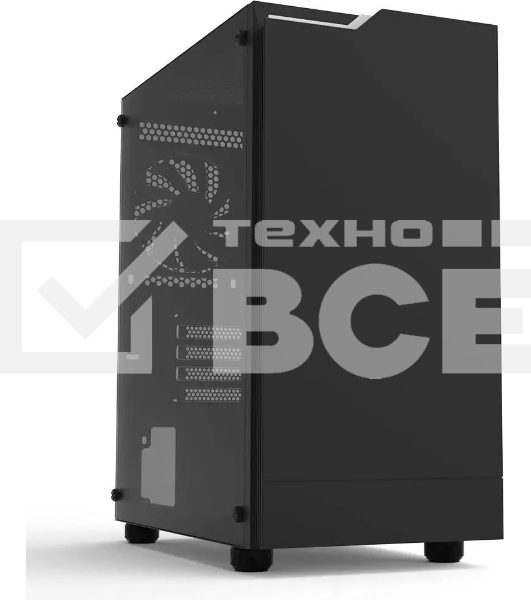 Компьютерный корпус Zalman ZM-T4 plus черный без БП mATX 1x80mm 3x120mm 1xUSB2.0 1xUSB3.0 audio bott PSU