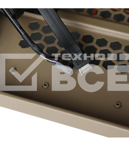 Корпус Thermaltake The Tower 300 Gravel Send коричневый без БП mATX 8x120mm 6x140mm 2xUSB3.0 audio bott PSU