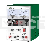 Лабораторный источник питания BESTOOL BST-1503T 15В, 3А, цифровой и аналоговый дисплей, 1 канал, фото 1