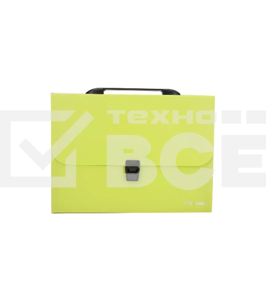 Папка-портфель Deli Rio EB40302 13 отделений, A4 полипропилен 0.6мм, ассорти