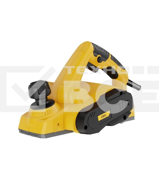 Электрорубанок Deli DC592 800 Вт, ширина/глубина обработки: 82/2,5 мм, глубина фальцевания: 11 мм