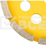 Чашка алмазная шлифовальная Kranz 1-ряд 125х22.2 мм, фото3