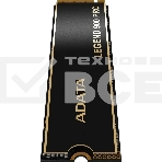Накопитель SSD ADATA LEGEND 900 PRO, 4000Gb, M.2(22x80мм), NVMe 1.4, PCIe 4.0 x4, 3D NAND, R/W 7400/6500Mb/s, IOPs н.д./н.д., TbW 2400, DWPD 0.3 (5 лет), фото3