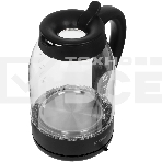 Чайник электрический Polaris PWK-1797-СGL, 2200вт, 1,8л, стекло, черный, фото5