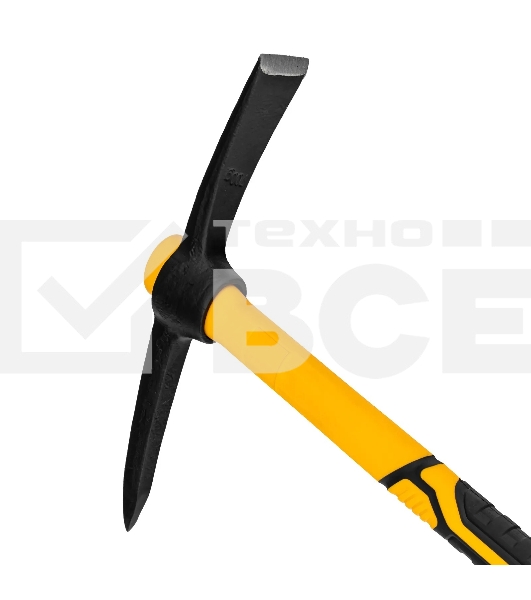 Кирка Denzel 700 г, фибергласовая обрезиненная рукоятка 385 мм