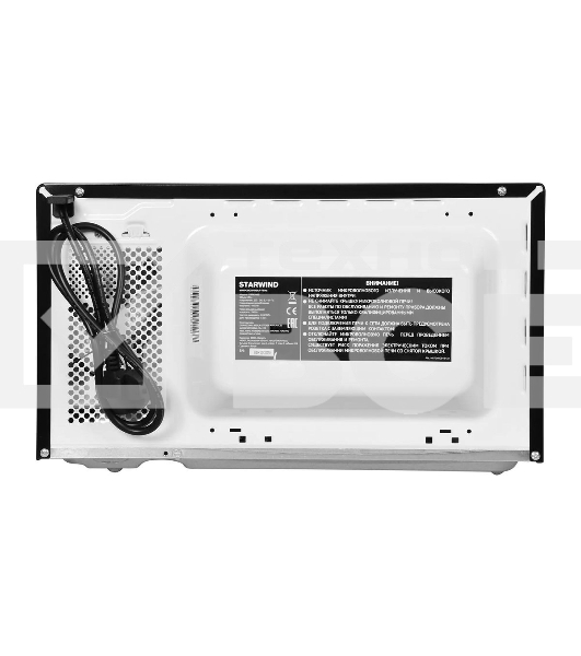 Микроволновая печь Starwind SWM5420 черный, 20 л, 700 Вт, переключатели - поворотный механизм