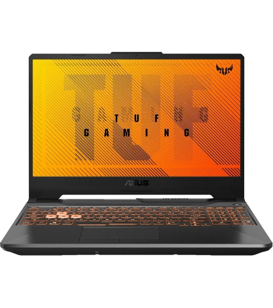 Ноутбук ASUS TUF Gaming FA506NCQ-HN031/15.6'/IPS/AMD Ryzen 7 170/32Gb/512Gb SSD/NVIDIA GeForce RTX 3050 4Gb/Без ОС/черный/2.3kg