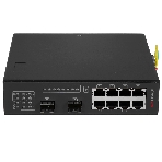 Коммутатор Hikvision DS-3T0310P, 8×100 Мбит/с PoE+ + 2×1 Гбит/с SFP, неуправляемый, фото2