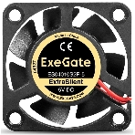 Вентилятор корпусной ExeGate ExtraSilent ES04010S2P-5, 40 мм, 4000 об/мин, 19 дБ, 2-pin, без подсветки, фото 1