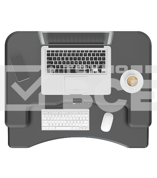 Стол для ноутбука Cactus VM-FDE103 столешница МДФ черный 91.5x56x123см (CS-FDE103BBK)