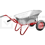 Тачка Зубр Т-21 садово-строительная двухколесная, 180 кг 39952, фото6