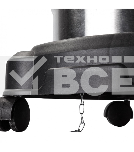 Строительный пылесос Bort BSS-1440-Pro (98297089) серый/голубой, 280/1400 Вт, уборка сухая/влажная, пылесборник мешок/контейнер, 40 л