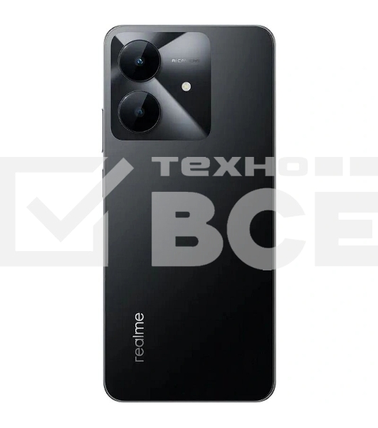 Смартфон Realme Note 60х, 3/64Gb, черный