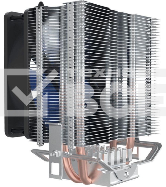 Кулер для процессора PcCooler S93 V2 Soc-AM5/AM4/1200/1700/1851 черный 3-pin 26.4dB Al+Cu 100W Ret (R3-I210WBKNXX-GL)