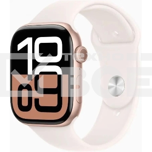 Смарт-часы Apple Watch S10 46mm  Aluminium Case/LB SB S/M  A2999 195949572456 розовое золото