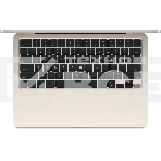 Ноутбук Apple Macbook Air 13 M3/8C CPU/10C GPU/16GB/512GB/KB-US/Ru/Starlight (MXCU3), фото2