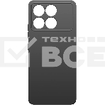 Чехол (клип-кейс) BoraSCO для Xiaomi POCO F6 Pro Silicone Case черный, фото 1