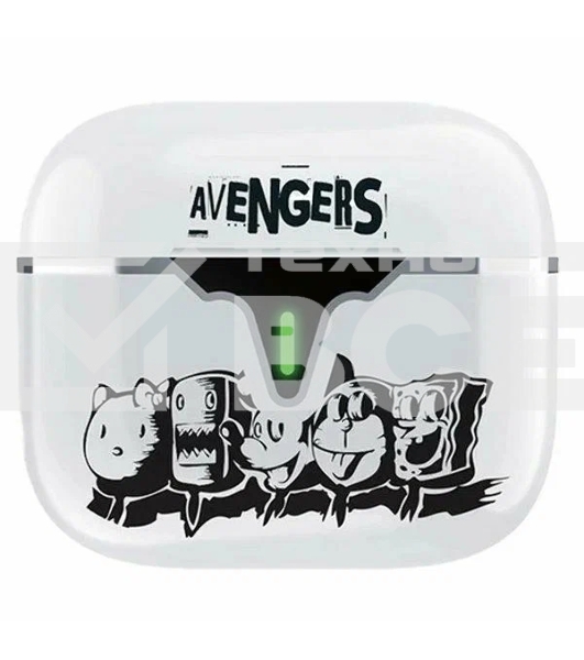 Гарнитура QUMO TWS LiFE «Avengers» ВТ 0101 белый