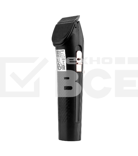 Машинка для стрижки BRAYER BR3401, LED-дисплей, 4 насад, турбо, титан. покр, регу. высоты лезвий