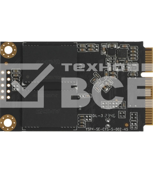 Накопитель SSD AMD Radeon 256Gb Client SSD mSATA 3D NAND Retail R5MS256G5