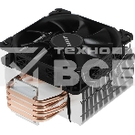 Устройство охлаждения(кулер) Accord ACC-4P12 Soc-AM5/AM4/1200/1700/1851 серебристый/черный 4-pin 31dB Al+Cu 180W 565gr brown box, фото6