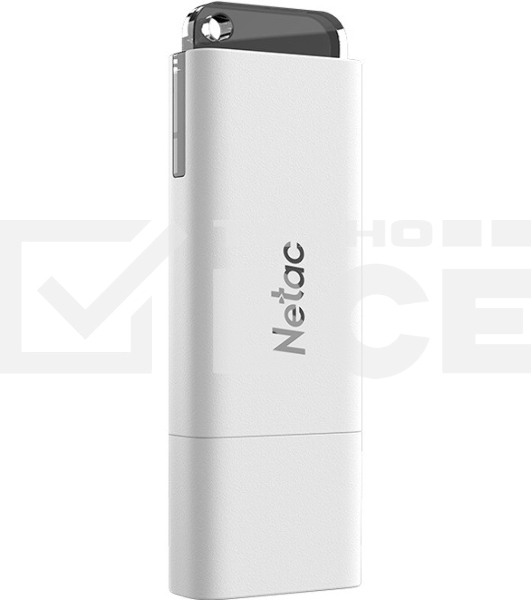 Флешка USB Netac U185 белый USB 3.0 Flash 32Gb, NT03U185N-032G-32WH, LED индикатор