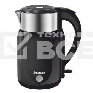 Чайник электрический Sakura SA-2182BK (1.8) черн д