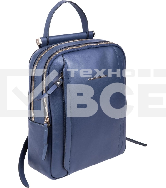 Рюкзак женский Piquadro Circle CA5566W92/BLU4 синий кожа