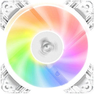Вентилятор в корпус ALSEYE N12-W FAN 120mm, 700~1800rpm, 25.98~64.46CFM, 17.4~34.8dBA, PWM, WHITE, RTL