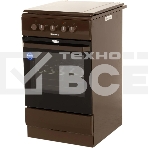 Плита электрическая Hansa FCEB53000 коричневый, конфорок 4 шт, духовка 69 л, 50 см x 85 см x 60 см, фото31