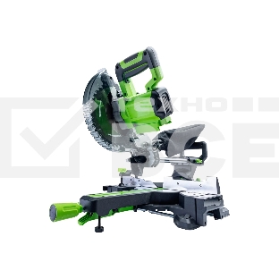 Торцовочная пила Greenworks GD24MS216 24V, бесщеточная, с протяжкой, без АКБ и ЗУ [1501707]