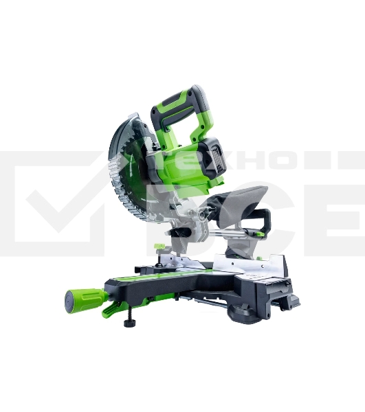 Торцовочная пила Greenworks GD24MS216 24V, бесщеточная, с протяжкой, без АКБ и ЗУ [1501707]