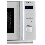 Микроволновая печь CASO M 20 Cube Ceramic серебристый, 20 л, 800 Вт, переключатели - кнопки, поворотный механизм, фото2