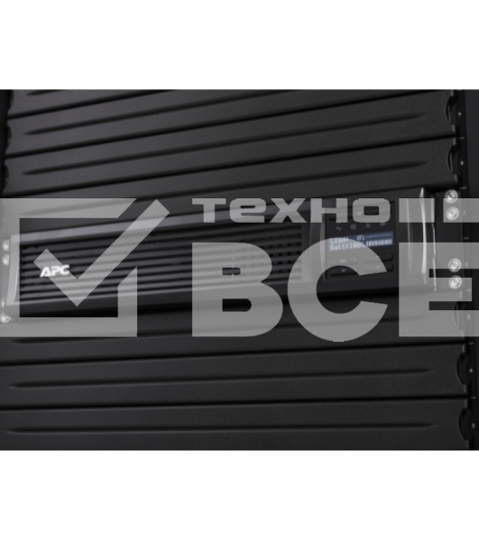 Источник бесперебойного питания APC Smart-UPS 1500VA/1000W, RM 2U, Line-Interactive, LCD, Out: 220-240V 4xC13 (2-Switched), SmartSlot, USB, SmartConnect, Black, 1 year warranty (REP: SMT1500RMI2U)