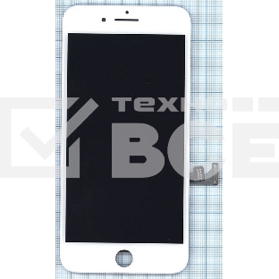 Дисплей для iPhone 8 Plus в сборе с тачскрином (Tianma), белый