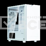 Компьютерный корпус Zalman T4 PLUS, MATX, белый, WINDOW, 1 x Combo (3.5'' or 2.5''), 1x3.5'', 2x2.5